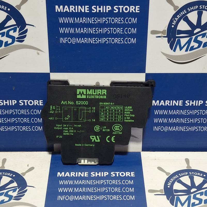 MURR ELEKTRONIK 52000 INTERFACE RELAY RELAY-1 MURR ELEKTRONIK 52000 INTERFACE RELAY RELAY