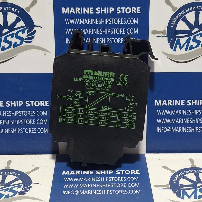 MURR ELEKTRONIK MDD 050-24V-±15V-(±0,2V) DCDC CONVERTER SWITCH-2 MURR ELEKTRONIK MDD 050-24V-±15V-(±0,2V) DCDC CONVERTER SWITCH