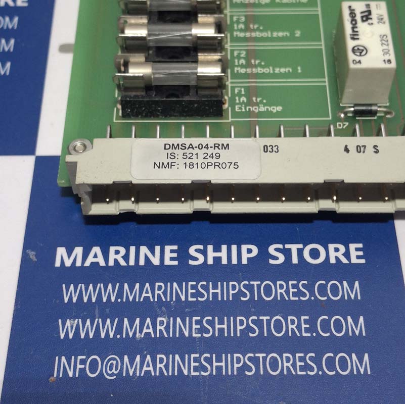 NMF DECK CRANE DMSA-04 RM 1810PR075 RUNNING MODES PCB CARD-4 NMF DECK CRANE DMSA-04 RM 1810PR075 RUNNING MODES PCB CARD
