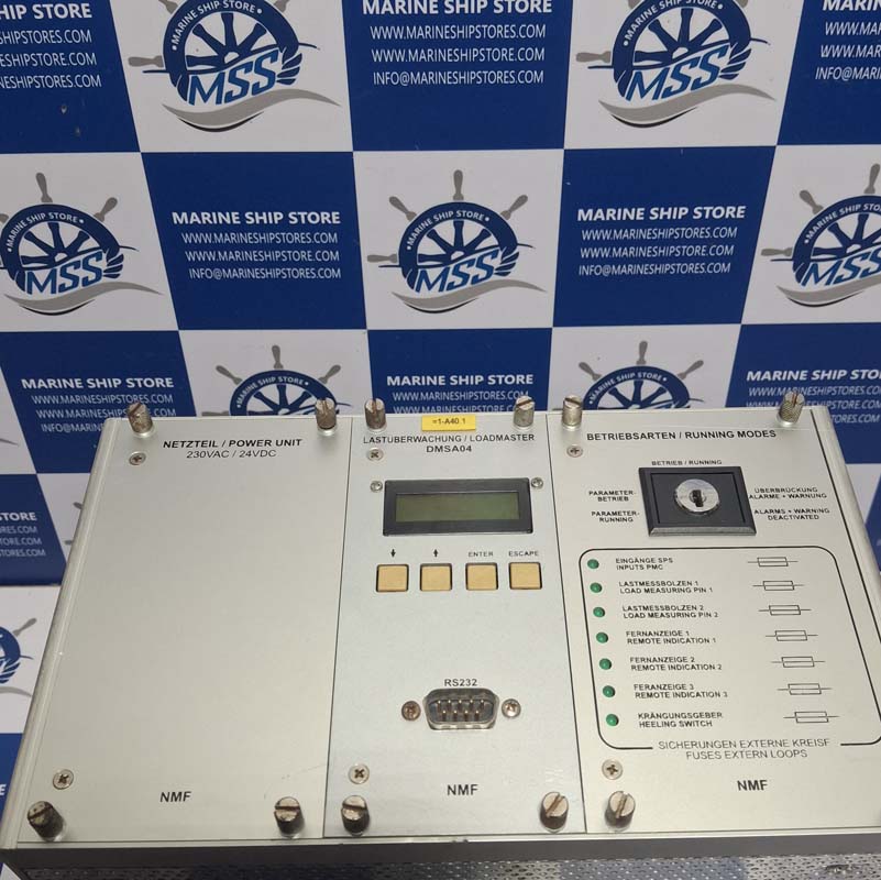 NMF DECK CRANE DMSA04 922 002 CONTROL PANEL
