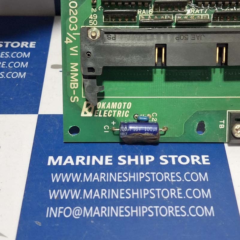 OKAMOTO ELECTRIC 85-20203 1-4 VI MMB-S PCB CARD