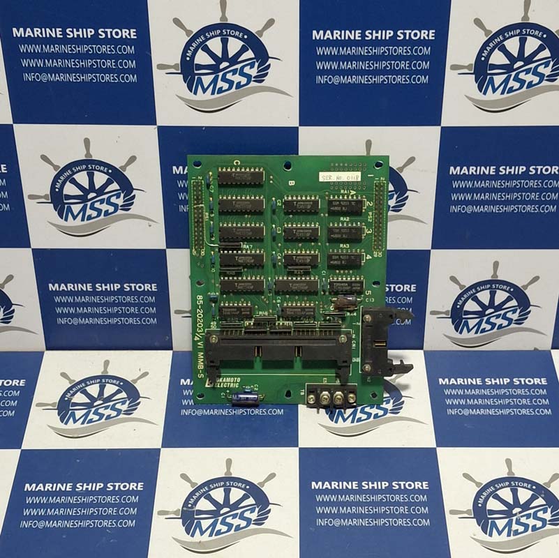 OKAMOTO ELECTRIC 85-20203 1-4 VI MMB-S PCB CARD