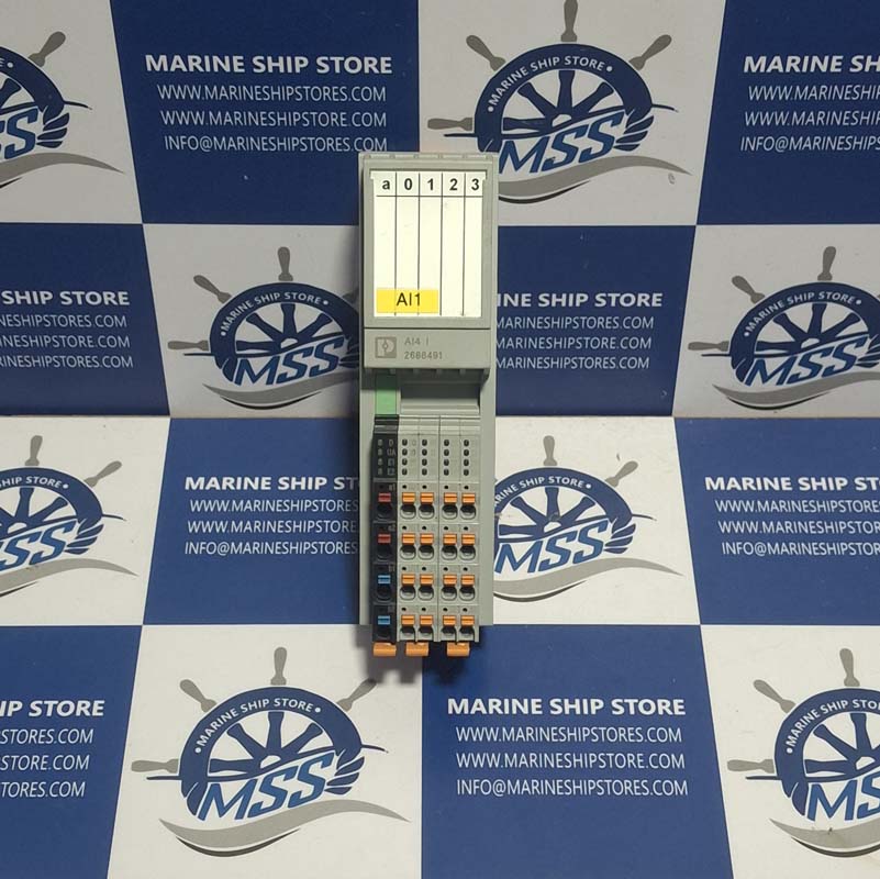 PHOENIX CONTACT AXIOLINE AXL F AI4 I 1H 2688491 ANALOG MODULE