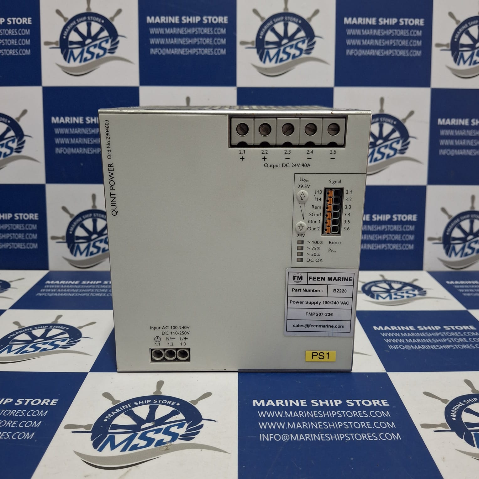 PHOENIX CONTACT QUINT POWER 1904603 POWER SUPPLY