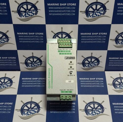 PHOENIX CONTACT QUINT-PS-1AC-24DC-10 REV-02 POWER SUPPLY