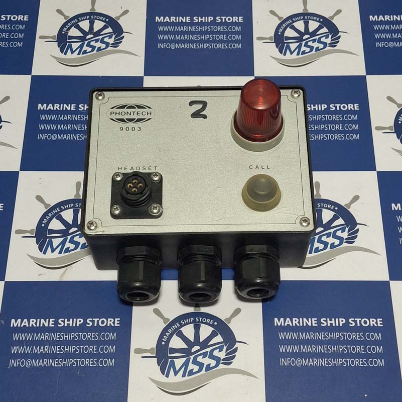 PHONTECH 9003 SUBSTATION TALKBACK SYSTEM CALL UNIT