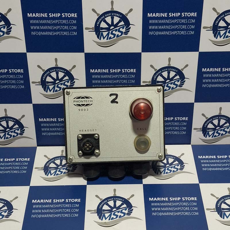 PHONTECH 9003 SUBSTATION TALKBACK SYSTEM CALL UNIT