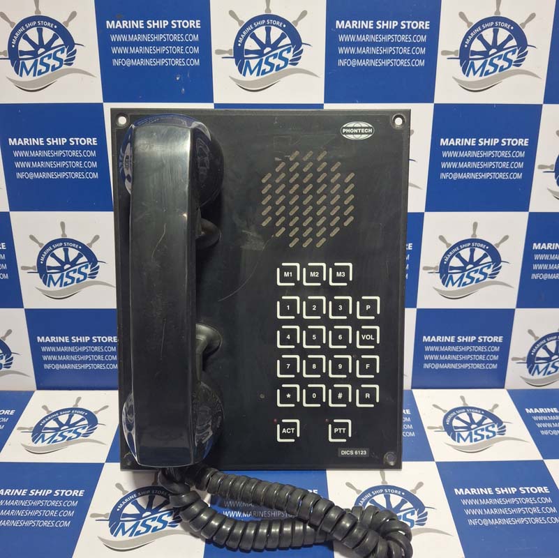 PHONTECH DICS 6123 MARITIME TELEPHONE-1 PHONTECH DICS 6123 MARITIME TELEPHONE