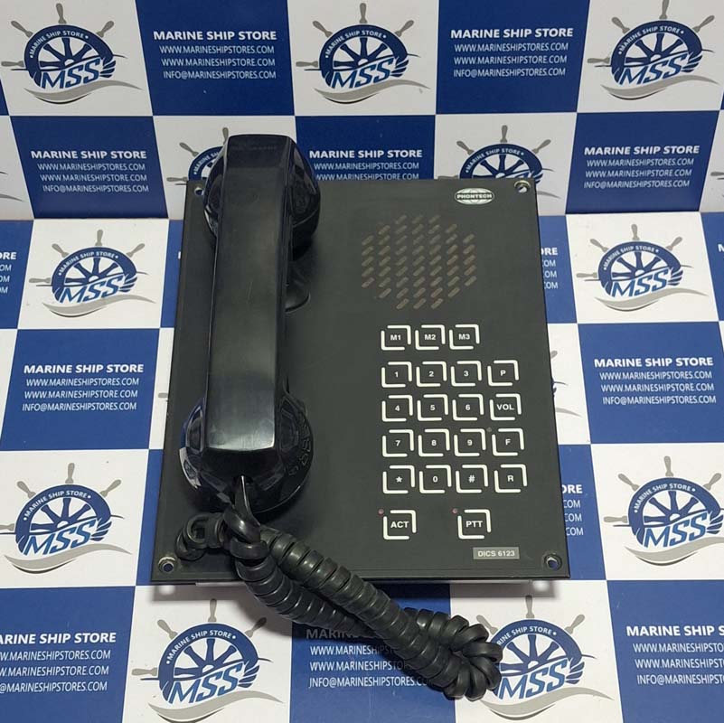PHONTECH DICS 6123 MARITIME TELEPHONE-3 PHONTECH DICS 6123 MARITIME TELEPHONE