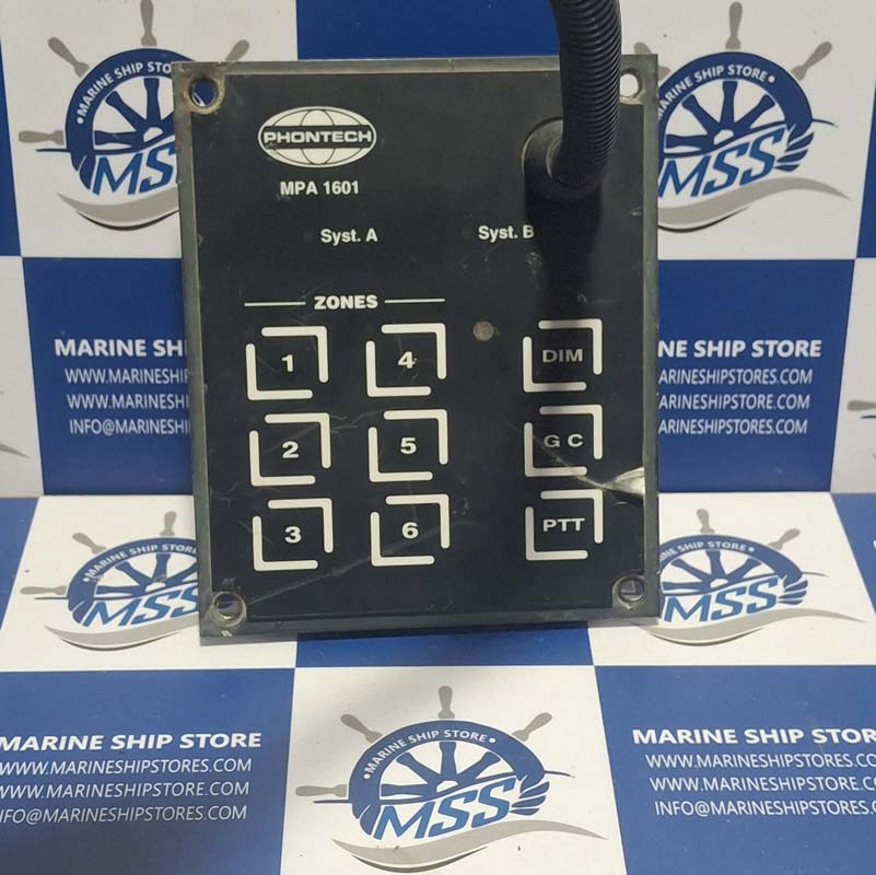 PHONTECH MPA 1601 CONTROL UNIT-2 PHONTECH MPA 1601 CONTROL UNIT