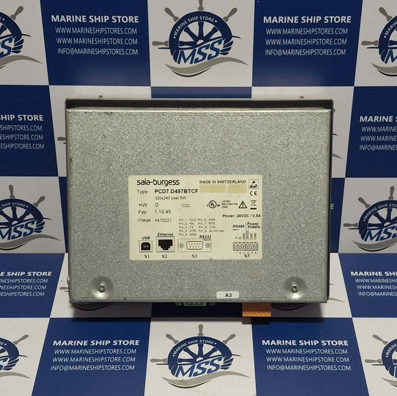 SAIA-BURGESS PCD7.D457BTCF HW-D PCD WEB PANEL MB DISPLAY UNIT3 SAIA-BURGESS PCD7.D457BTCF HW-D PCD WEB PANEL MB DISPLAY UNIT