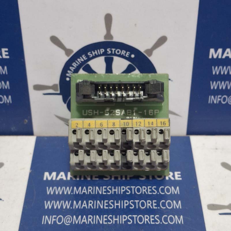 SEOIL ELECTRONICS USH-52SAB1-16P PCB TERMINAL BLOCK-1 SEOIL ELECTRONICS USH-52SAB1-16P PCB TERMINAL BLOCK