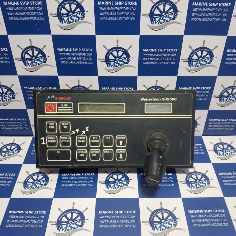 SIMRAD ROBERTSON SJS500 CONTROL UNIT SIMRAD ROBERTSON SJS500 CONTROL UNIT