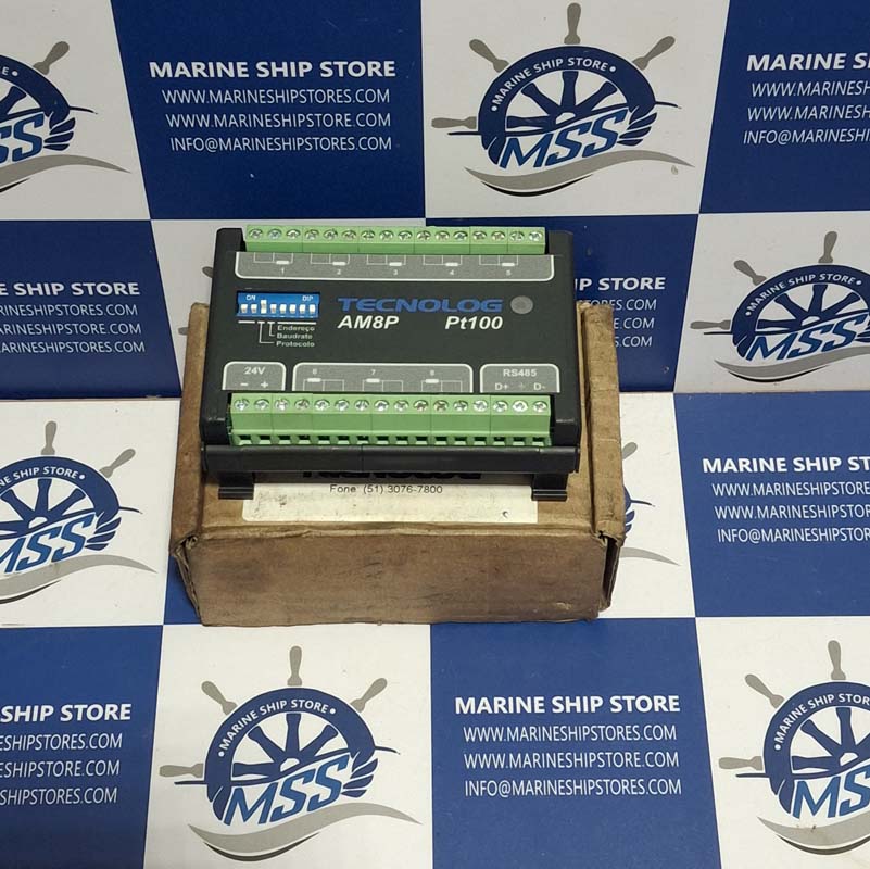 TECNOLOG AM8P PT100 MODBUS INPUT MODULE