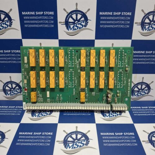 UZUSHIO ELECTRIC USA5-42A NO-1077F STEERING GEAR ALARM PANEL CARD