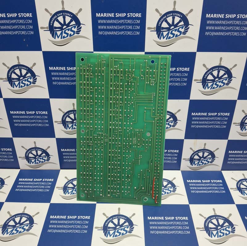 UZUSHIO ELECTRIC USA5-42A NO-1077F STEERING GEAR ALARM PANEL CARD-4 UZUSHIO ELECTRIC USA5-42A NO-1077F STEERING GEAR ALARM PANEL CARD