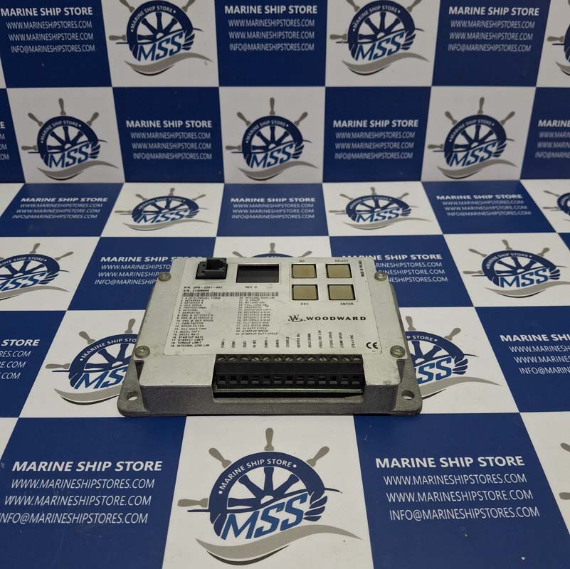 WOODWARD DPG-2201-002 REV-D DIGITAL SPEED CONTROLLER-3 WOODWARD DPG-2201-002 REV-D DIGITAL SPEED CONTROLLER