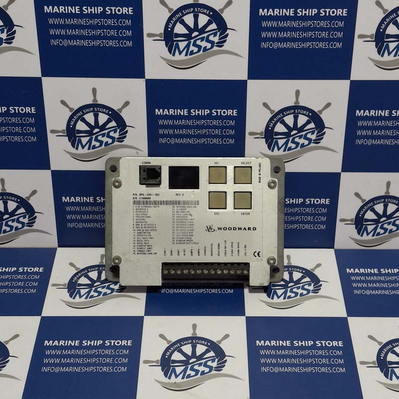 WOODWARD DPG-2201-002 REV-D DIGITAL SPEED CONTROLLER WOODWARD DPG-2201-002 REV-D DIGITAL SPEED CONTROLLER